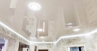 Натяжной ПВХ потолок Рыбинск, цена от 2124 руб.